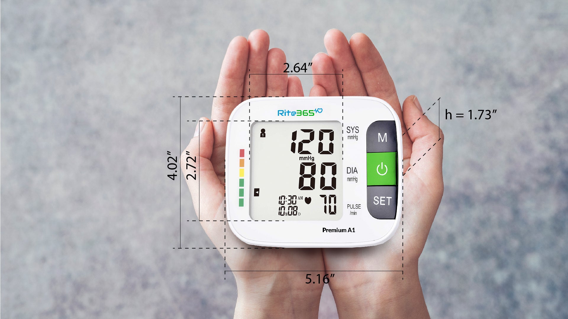 Arm-Type Fully Automatic Blood Pressure Monitor