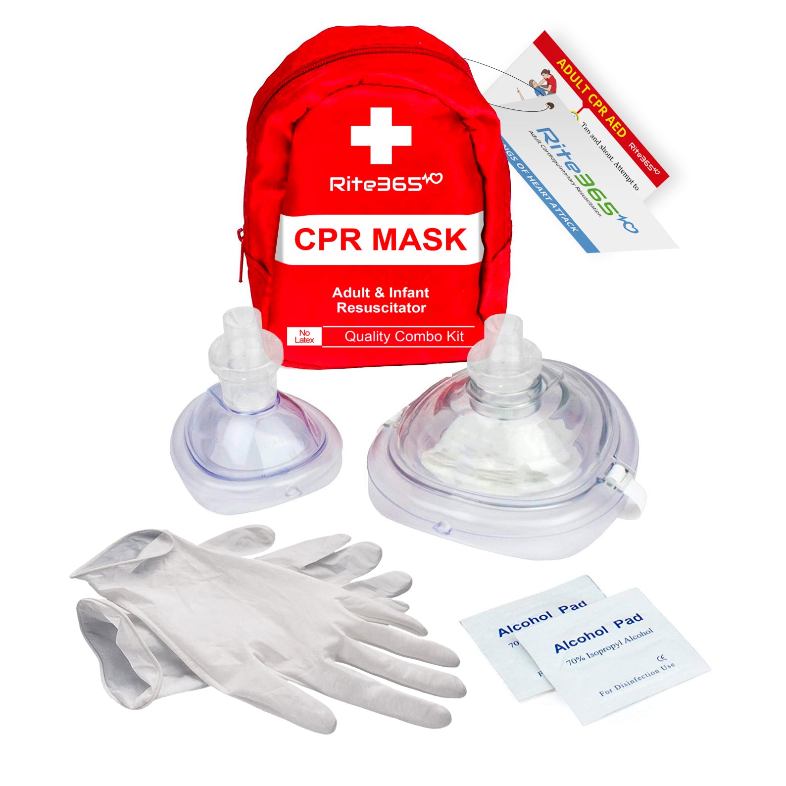 CPR Combo Kit for Adult & Infant Resuscitation –