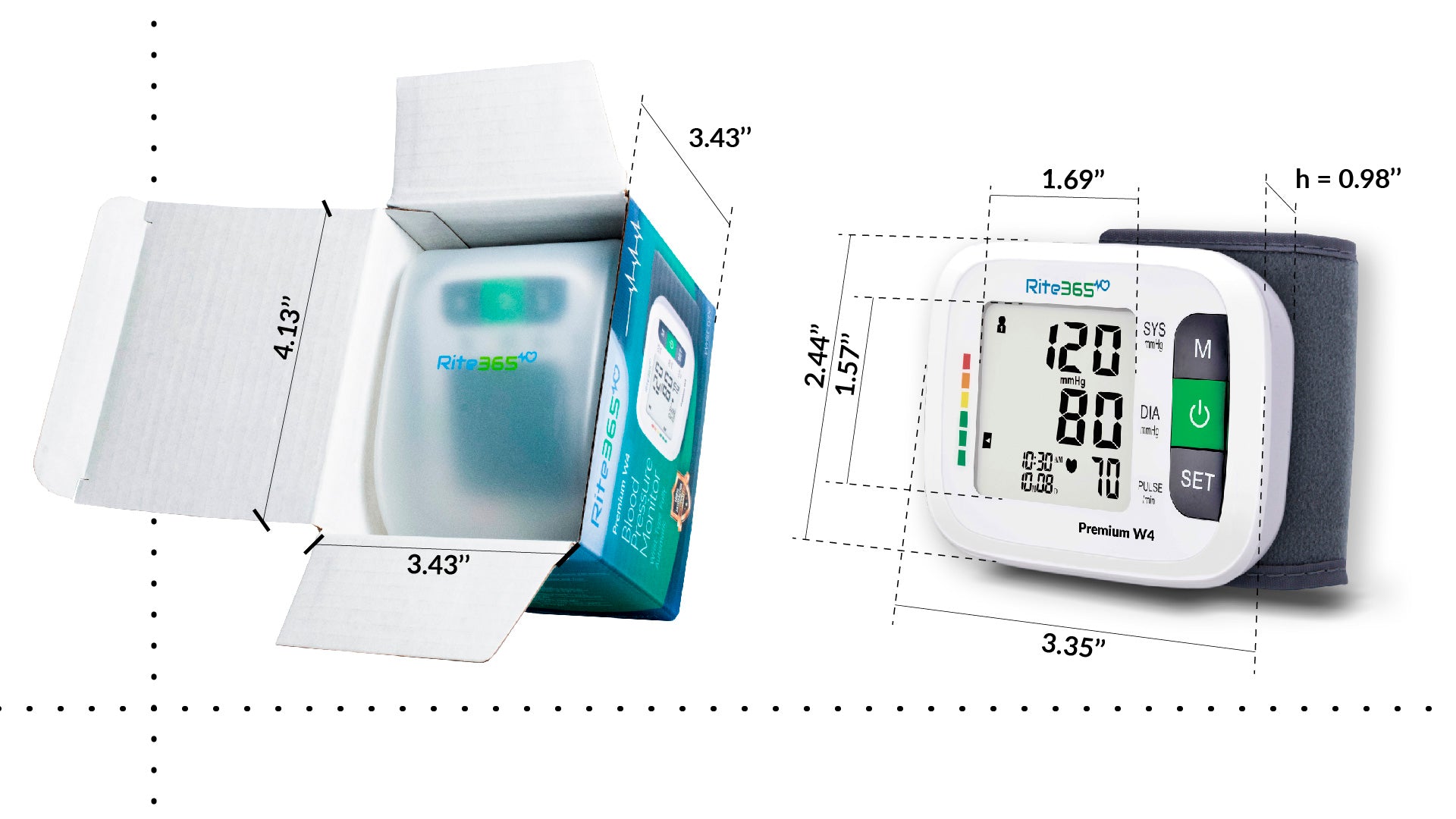 Rite Aid Automatic Blood Pressure Cuff Monitor